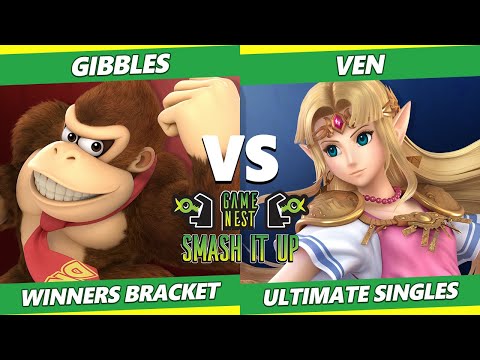 Smash It Up 22 - Gibbles (Donkey Kong) Vs. Ven (Zelda) - SSBU Ultimate Tournament