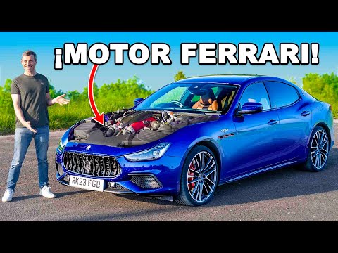 Maserati Ghibli Trofeo reseña: ¿¡el competidor al BMW M5 de 322 km/h!?