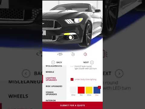 Sutton Mustang Configurator video thumbnail
