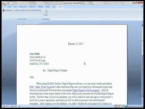 How to Create a Digital Report