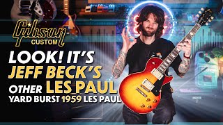 Video thumbnail for Only 130 Made! | Gibson Custom Shop Jeff Beck 1959 Les Paul Yardburst by GUITARGUITAR