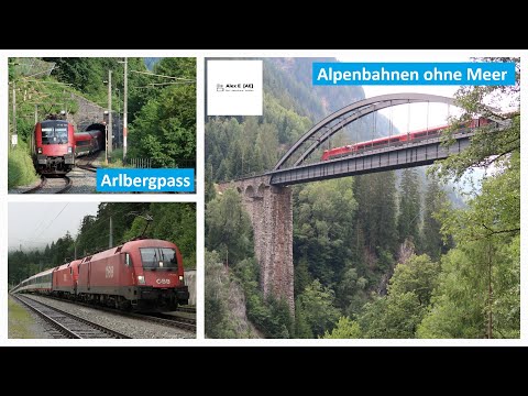 Arlberg route - Arlberg Railway | Alpine Railways Without the Sea Road Trip Part VIII | Alex E