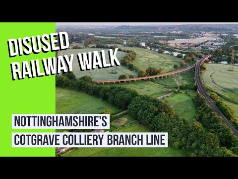 Disused Railway Walk - The Cotgrave Colliery Branch in Nottinghamshire
