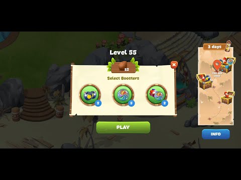 Lost Island Blast Adventure Level 55