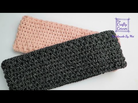 Crochet Quick and Easy Headband For Men (Unisex) / For...