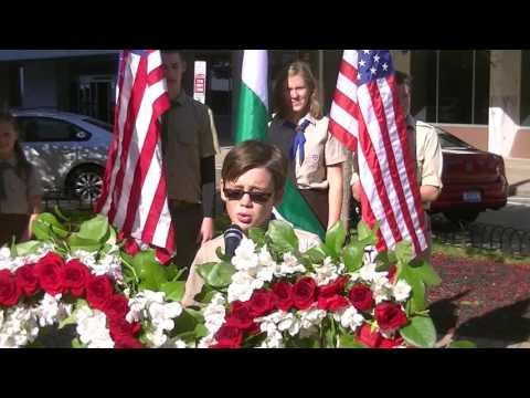 Scout reads poem at 60th anniversary of Hungarian Revolution