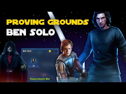 Ben Solo - Proving Grounds: SEE & GAS vs Rey | SWGOH