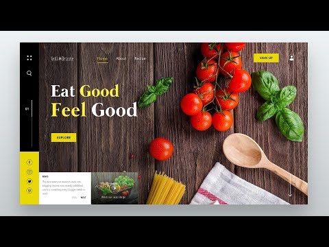 Web Design In Adobe XD | How To Make Website UI Design Using Adobe XD