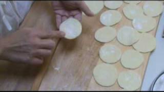 How to Roll Asian Dumpling Wrappers from Andrea  Video