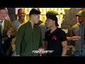RYAN GARCIA & AVERY SPARROW TRADE WORDS IN TESTY FACE TO FACE AT FINAL PRESS CONFERENCE