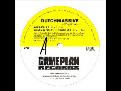 DutchMassive - Evaporate (Dirty) - Evaporate 12'' Single 2002