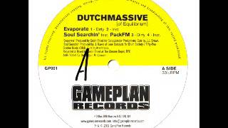 DutchMassive - Evaporate (Dirty) - Evaporate 12'' Single 2002