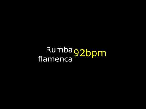 rumba flamenca backing track (only percussions) 92bpm