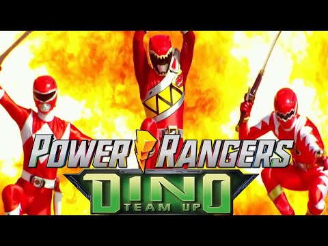 Power Rangers Dino Team Up | Mix Cover Latino (Versión Extendida)
