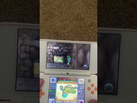 Skyward Sword art in Ocarina of Time 3d