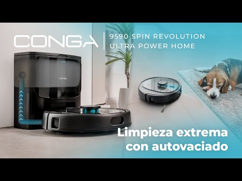 Робот-пилосос Cecotec Conga 9590 Spin Revolution Ultra Power Home (A01_EU01_100146)