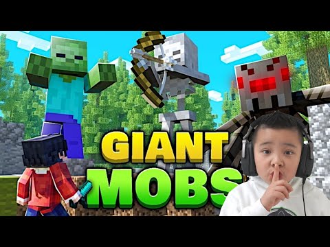 CKN Gaming - Minecraft But Giant Mobs  CKN Gaming