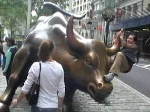 Charging Bull Vs. Man
