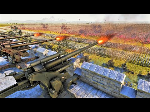 Modern Army in Fortress Vs 7 MILLION Romans, Spartans & Mongols - UEBS 2 | BATTLE SIMULATOR 2