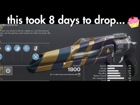 I finally won the 1/49 drop rate ... Midnight Coup (i want crafting so bad)