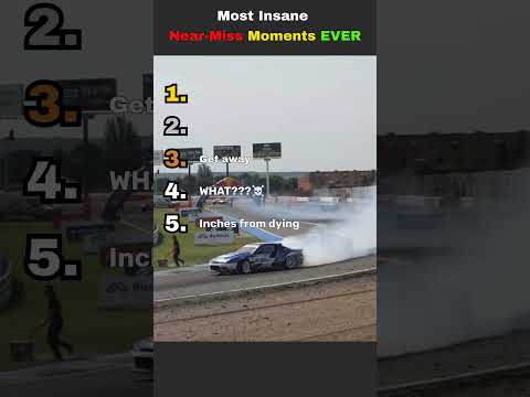 NEAR MISSES THAT ARE INSANE!! #nearmiss #fails #funny #viral
