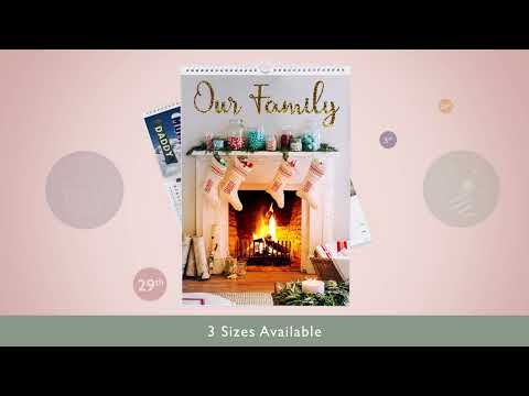 Personalised 2024 Calendars | Gettingpersonal.co.uk