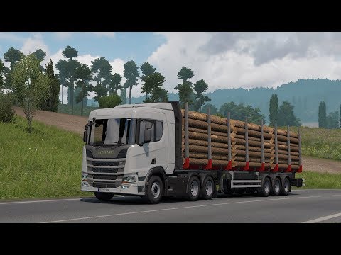 ETS2 1.36 - SCANIA R450 - Trip: Frankfurt - Strasbourg
