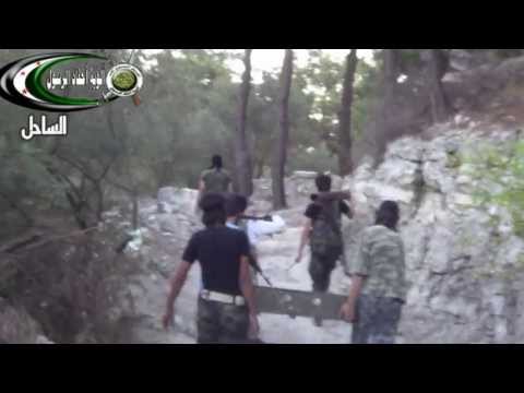 استهداف مقرات النظام في ريف اللاذقية بقذائف الهاون من قبل ألوية أحفاد الرسول