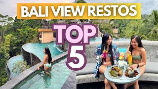 Top 5 Bali Restaurants with INSANE Views (w/ Prices) • 2026 Budget Food Guide •Indonesia Travel Vlog