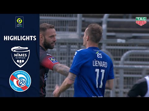 NÎMES OLYMPIQUE - RC STRASBOURG ALSACE (1 - 1) - Highlights - (NO - RCSA) / 2020-2021