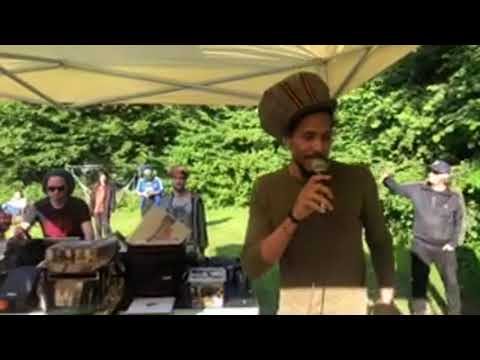 Tjotjo Soundsystem ft strawl & verse Ital - Up Ina The Hills & Dubwise @ outdoor session (nl) 100722