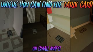Roblox Blair - Where you can find the tarot cards on small maps!