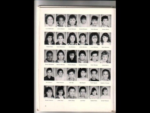 1988 Fremont Junior High School Electronic Yearbook Pomona, California Video #1