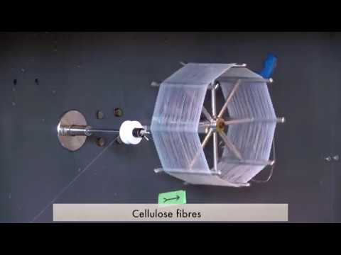 From wood cellulose to textile fibres