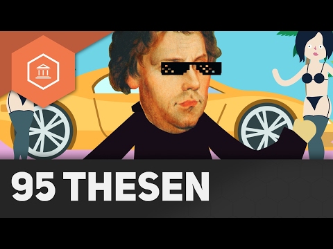 Against the sale of indulgences - Luther's 95 Theses - The beginning of the Reformation