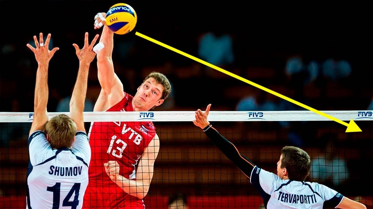 【バレーボール】ありえないほどの超インナースパイクに衝撃【スーパープレイ】Volleyball Crazy Angle Of Attack