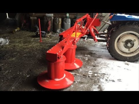 Сборка и первый пуск роторной косилки Lisicki 1.35