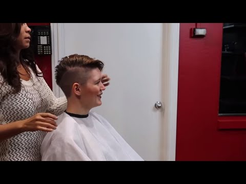 Justine AZ (pt 2): Undercut Pixie Haircut (YT Original)
