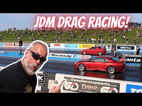 JET CAR & EPIC Drag Racing! Santa Pod Quarter Mile! 💥🔥 JapShow Finale October 2023