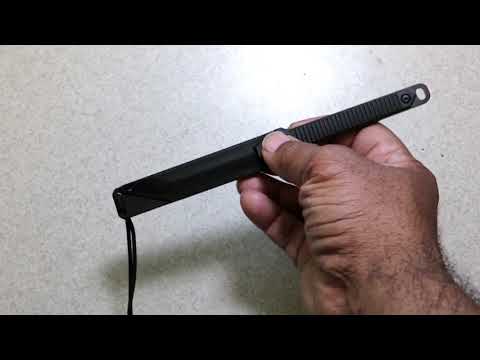 The Kershaw 4008x Dune A Long neck knife and yes another Tanto