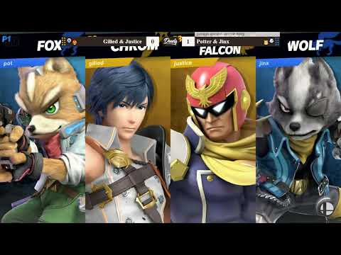 DDD 19 SSBU Doubles Round 2 - Gilied & Justice (Yellow) vs Potter & Jinx (Blue)