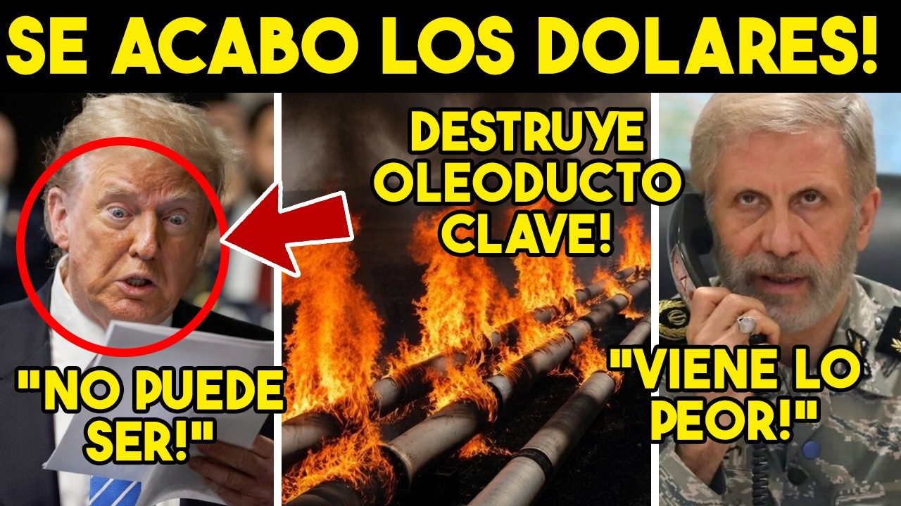 MARTILLAZO DE IRAN! TRUMP SIN DINERO, EU PIDE PARA PODER PAGAR GU3RR4. TODO LE SALE MAL. HOY