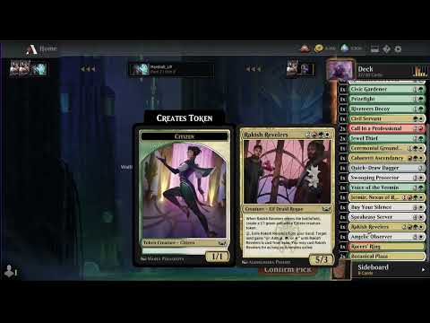 Streets of New Capenna Draft #20 - Deck Seems Fine?