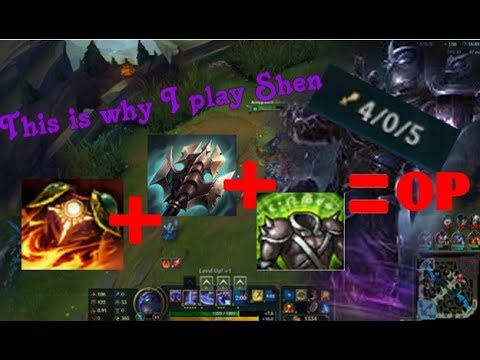 This is why I play this champion: Shen Top