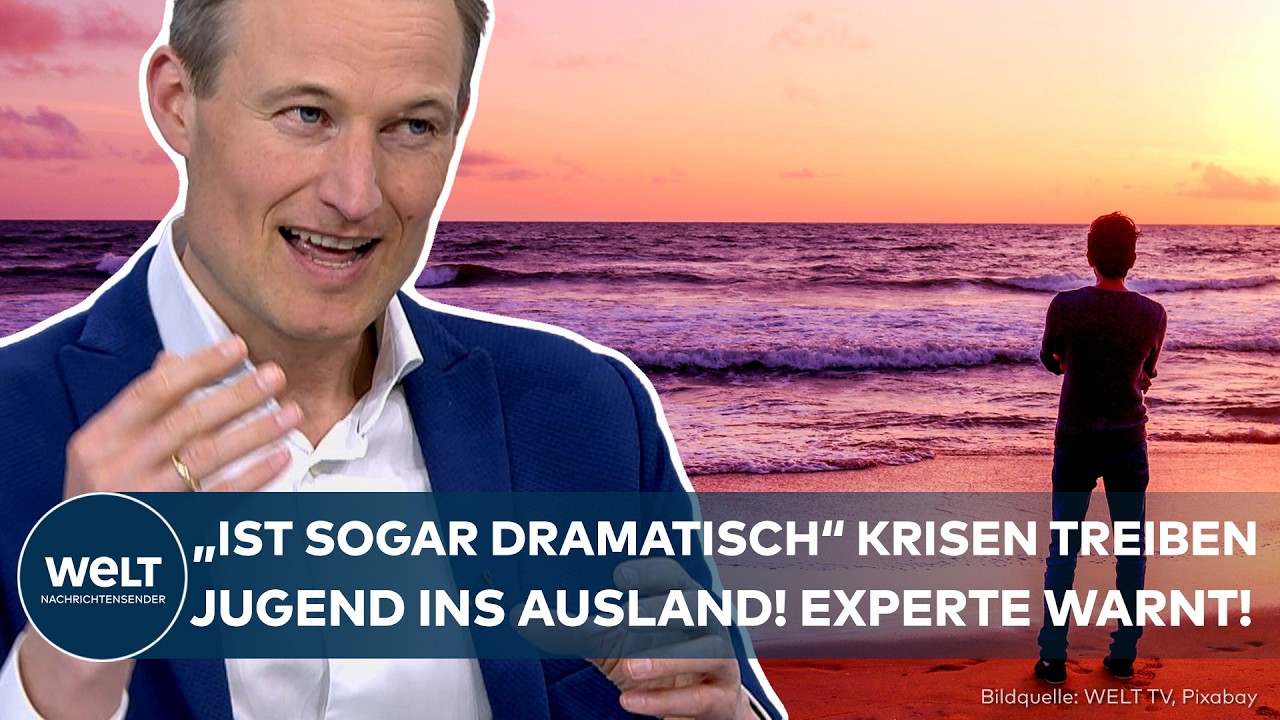 TRENDSTUDIE: "Ist sogar dramatisch!" Krisen treiben Jugend ins Ausland! Experte warnt vor Folgen!