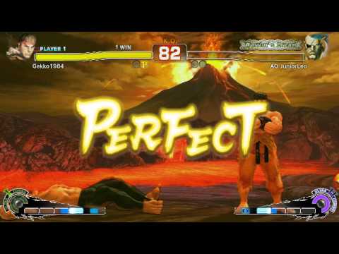 USFIV: Gekko1984 (Ryu) vs AO JuniorLeo (Sagat)