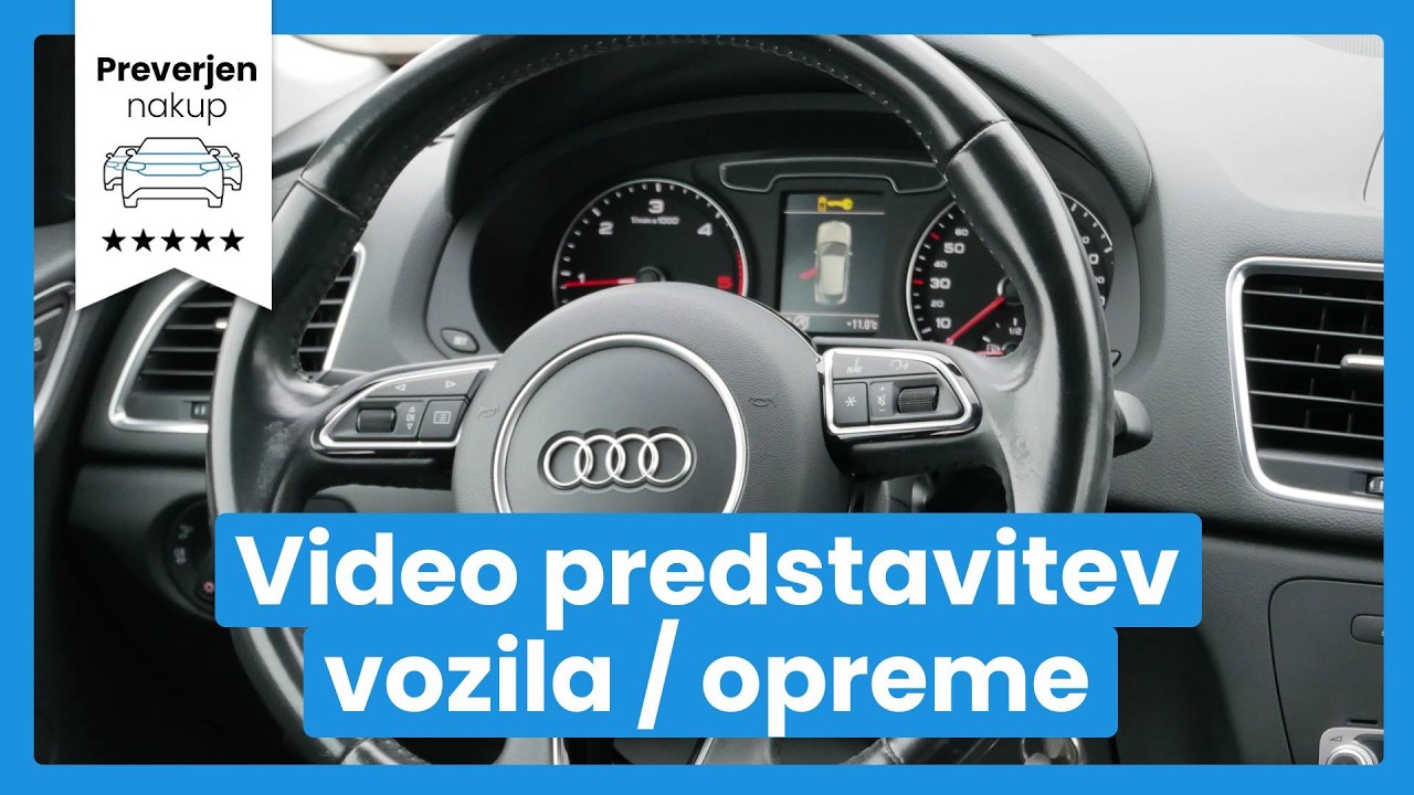 Audi Q3 2.0 TDI quattro Style S Tronic - SLOVENSKO VOZILO