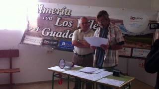 preview picture of video 'Guadalquivir Almeria lectura poema ganador'
