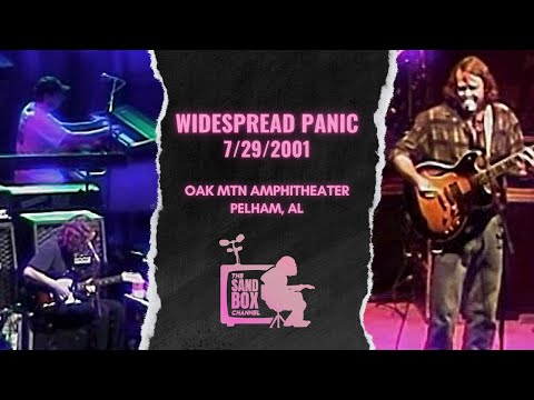 Widespread Panic ~ 7/29/2001 Oak Mtn Amphitheatre, Pelham, AL Remastered