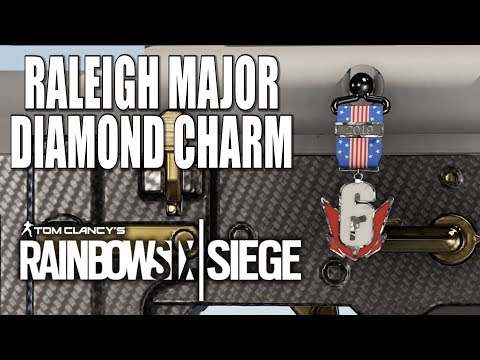 Raleigh Major 2019 Diamond Charm - Rainbow Six Siege